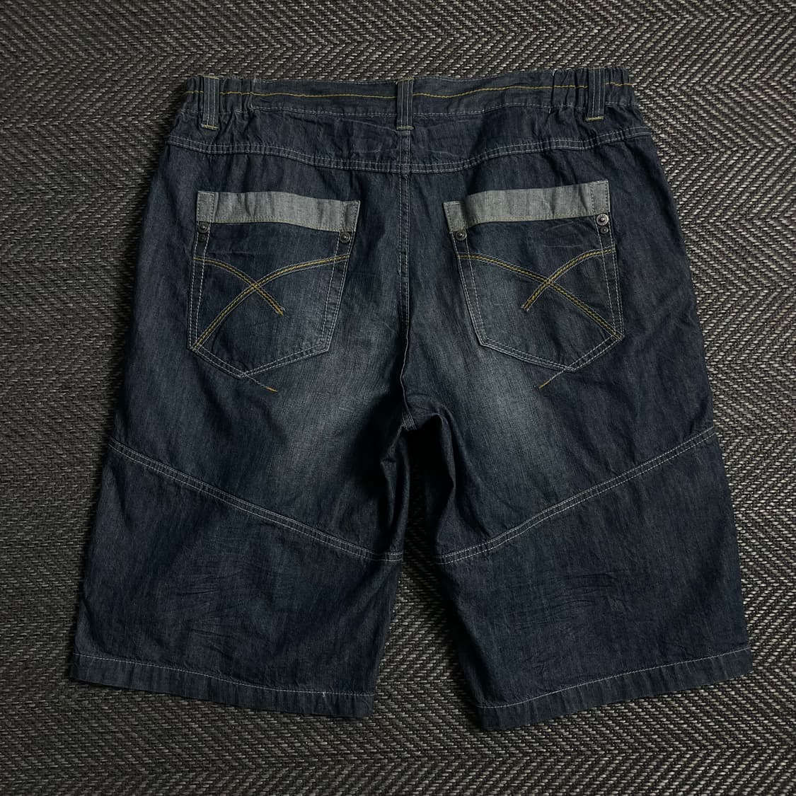 00s Y2K 빈티지 데님 버뮤다 팬츠o 4719 상품이미지4
