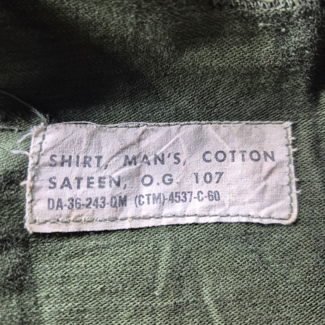 60s 미군 OG 107 
 상품이미지4