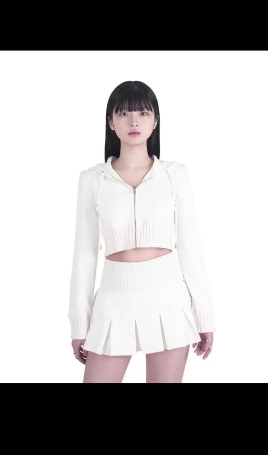 포어링 후드 치마 상품이미지1