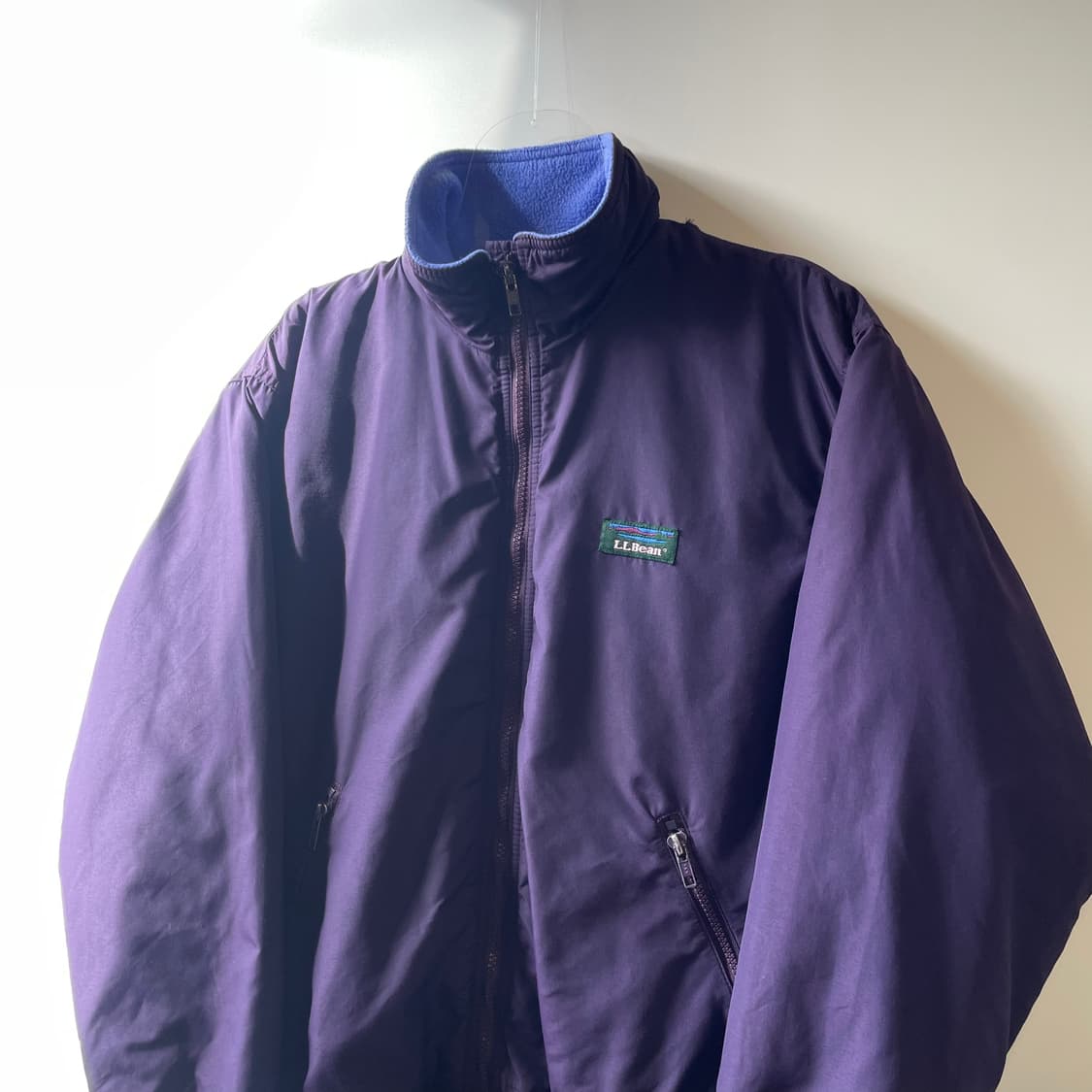 90s 엘엘빈 나일론 웜업 자켓 상품이미지3