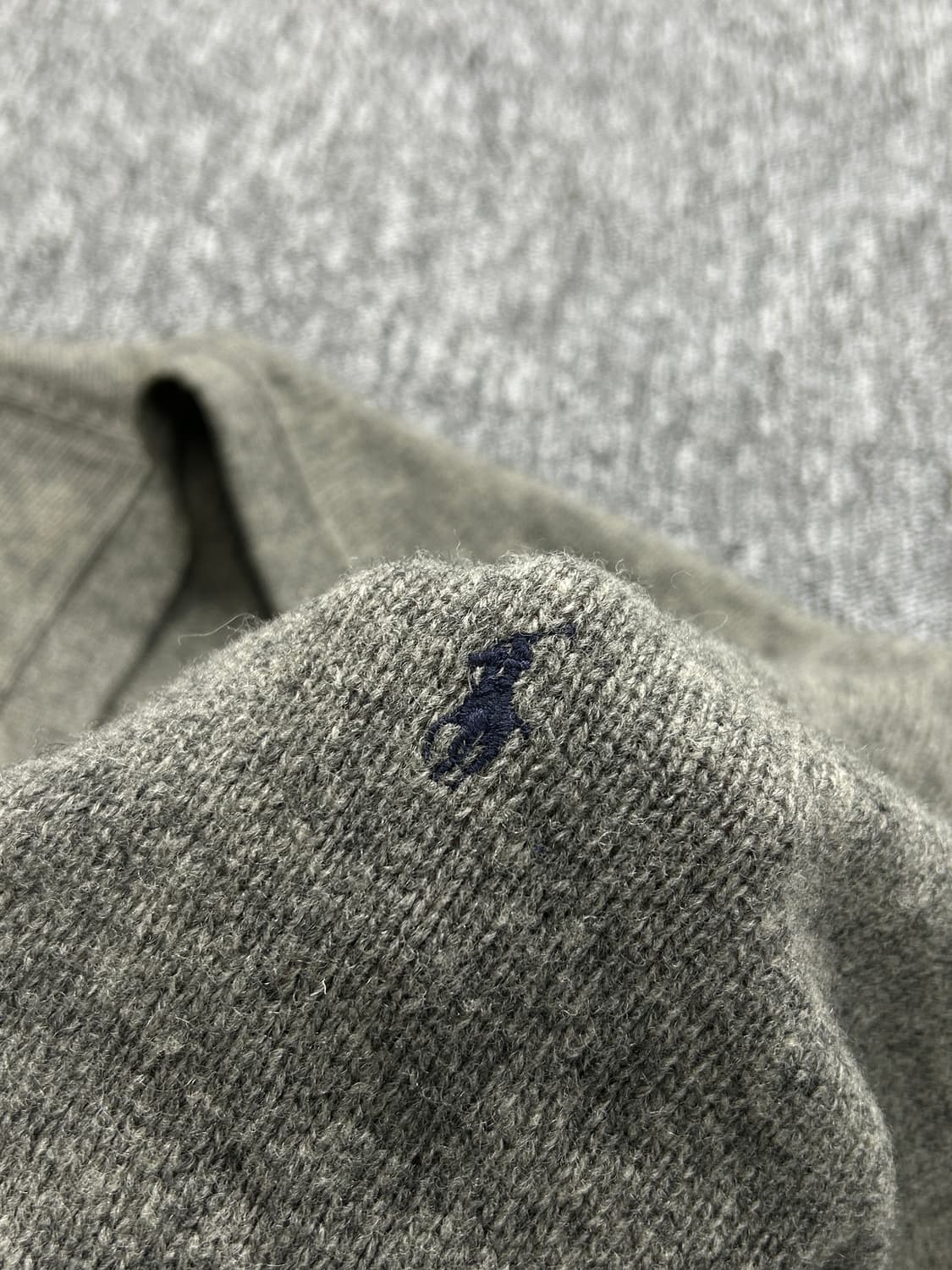 폴로 랄프로렌 포니 램스울 니트 가디건 XL  상품이미지4