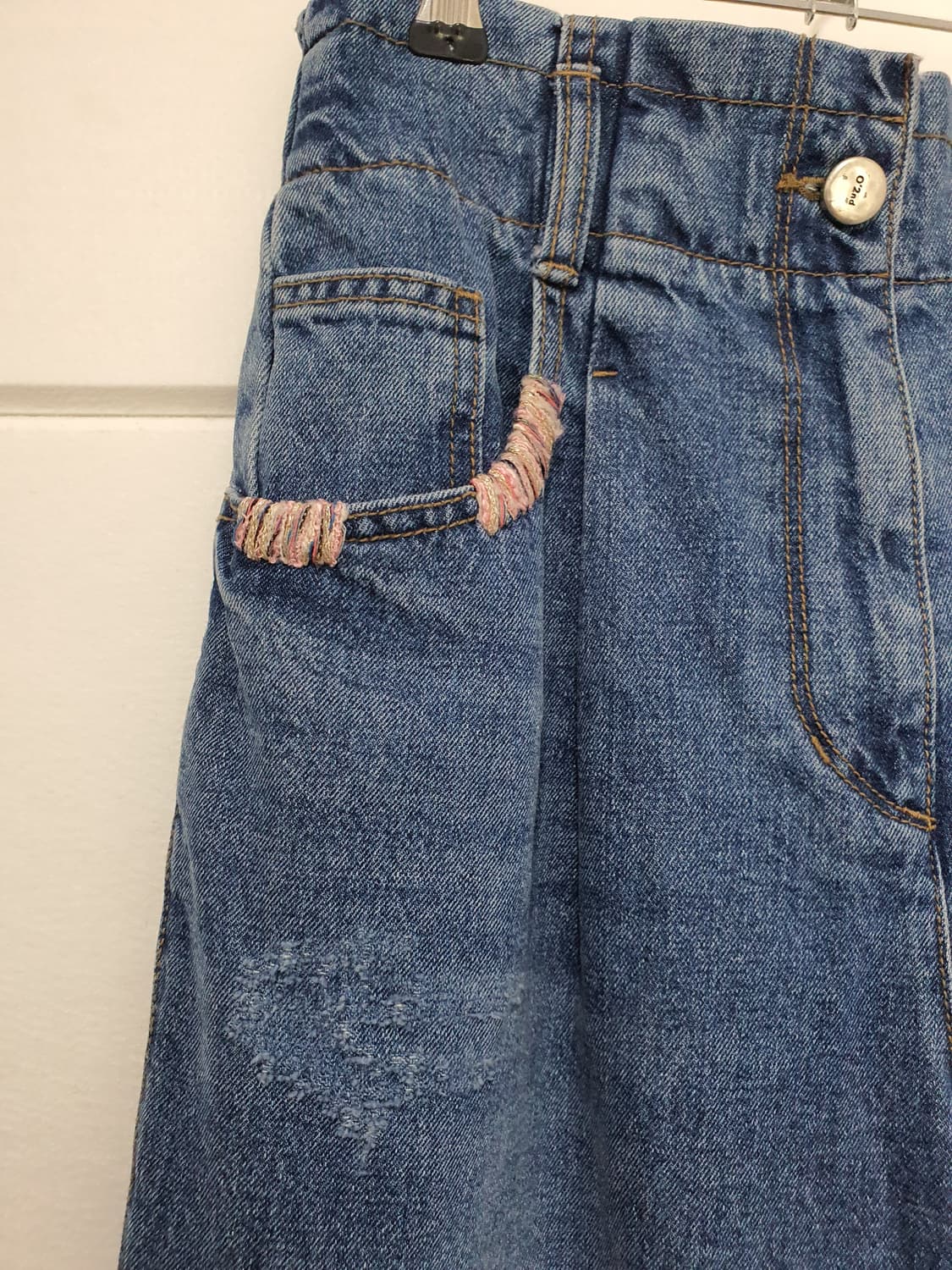 오즈세컨 브레이드라인 데님 팬츠 사이즈 67 상품이미지7