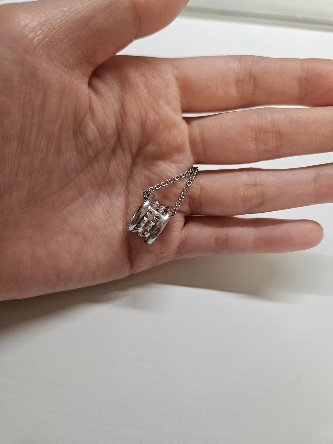 불가리 실버 락스터드 세이브더칠드런 목걸이 정품 상품이미지6