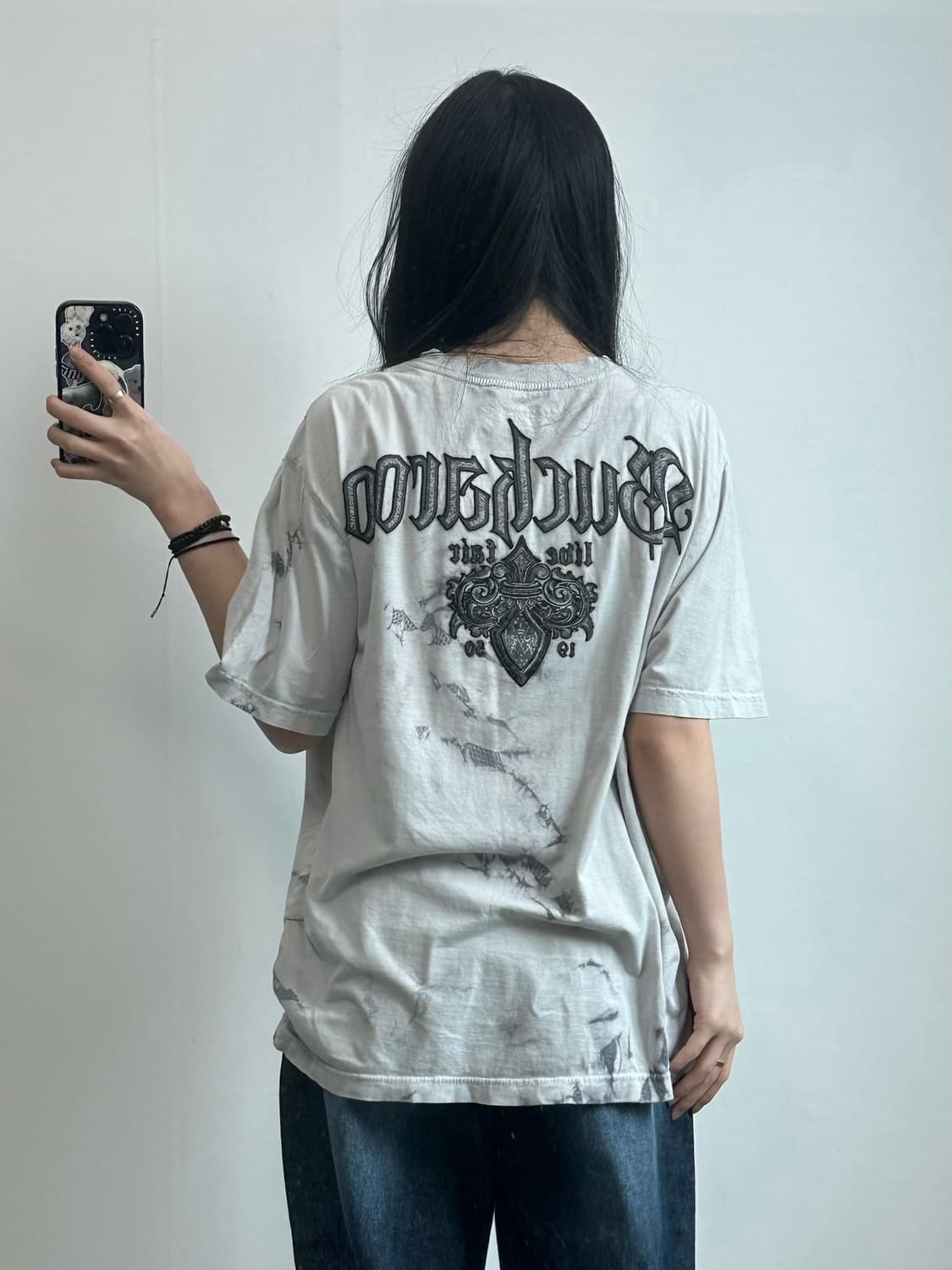 버커루 빈티지 y2k 와투케 반팔 티셔츠 상품이미지2