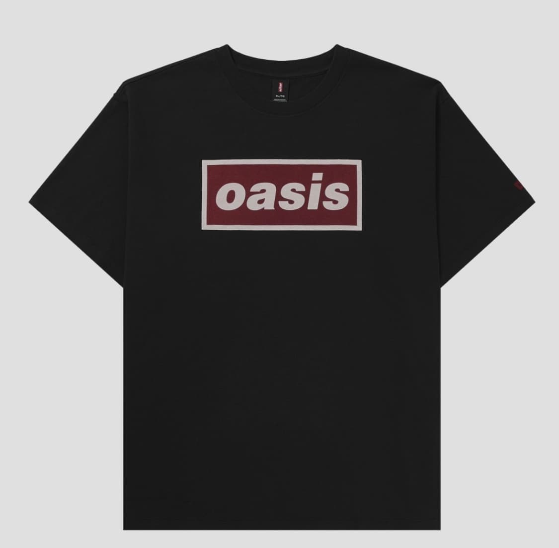 리바이스 x 오아시스 데카 로고 티셔츠 블랙 XL 상품이미지1