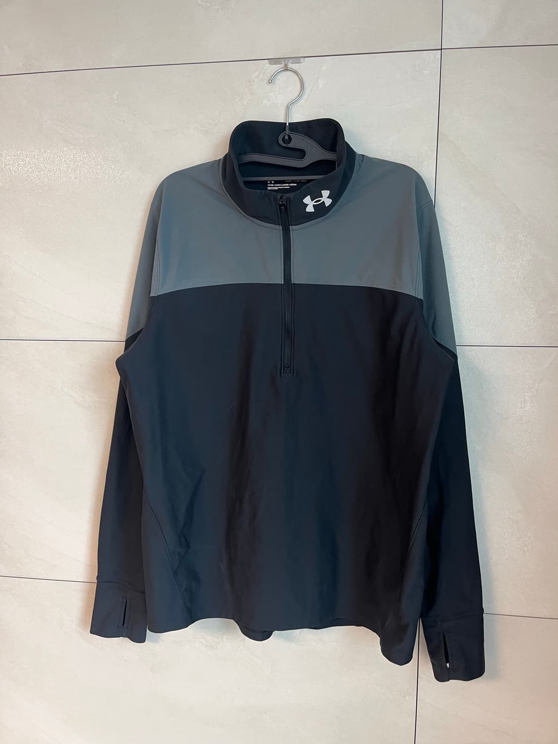 언더아머 져지 블랙 (2XL) 상품이미지1