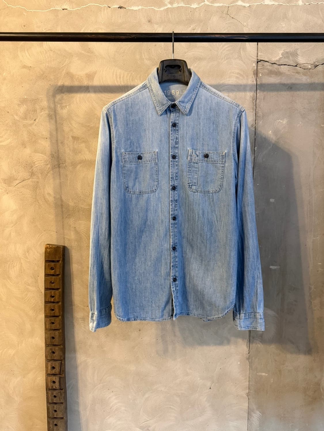 갭 1969 데님 셔츠 슬림100 상품이미지1