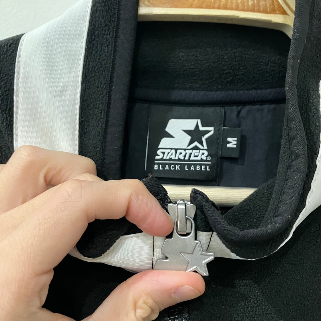 198 스타터 아노락 반집업 플리스 맨투맨 상품이미지3