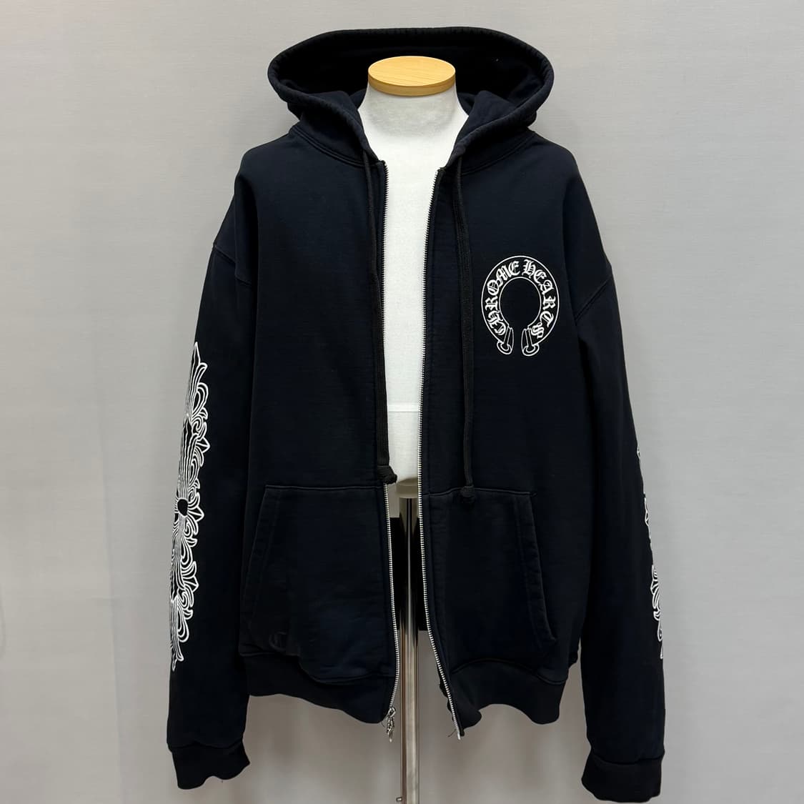 크롬하츠 홀스슈 플로랄 헤비웨이트 후드집업 (110) 상품이미지1