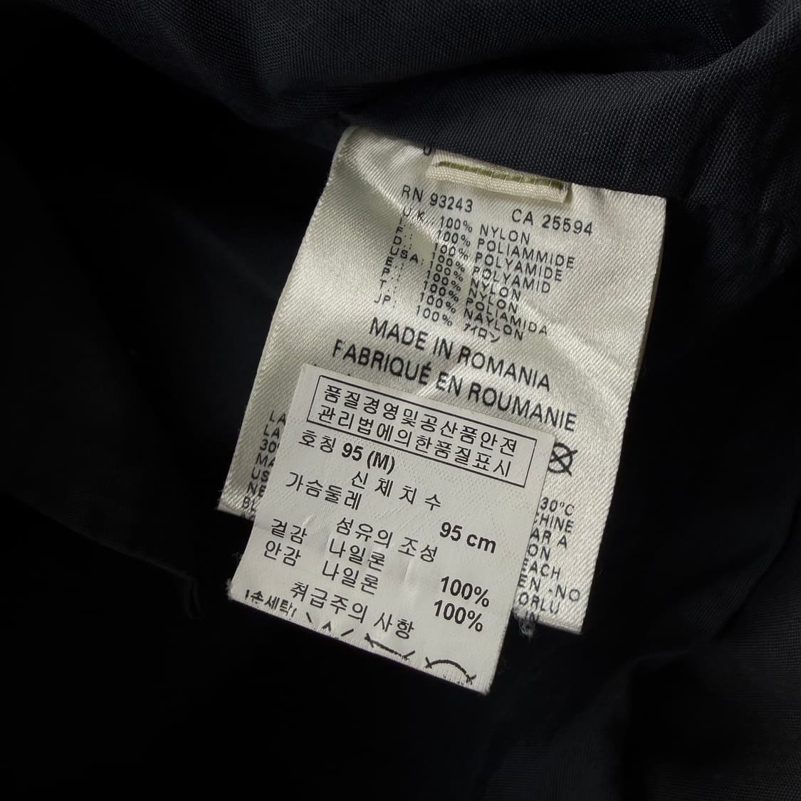 디젤 블랙골드 나일론 워싱 블루종 자켓 상품이미지6