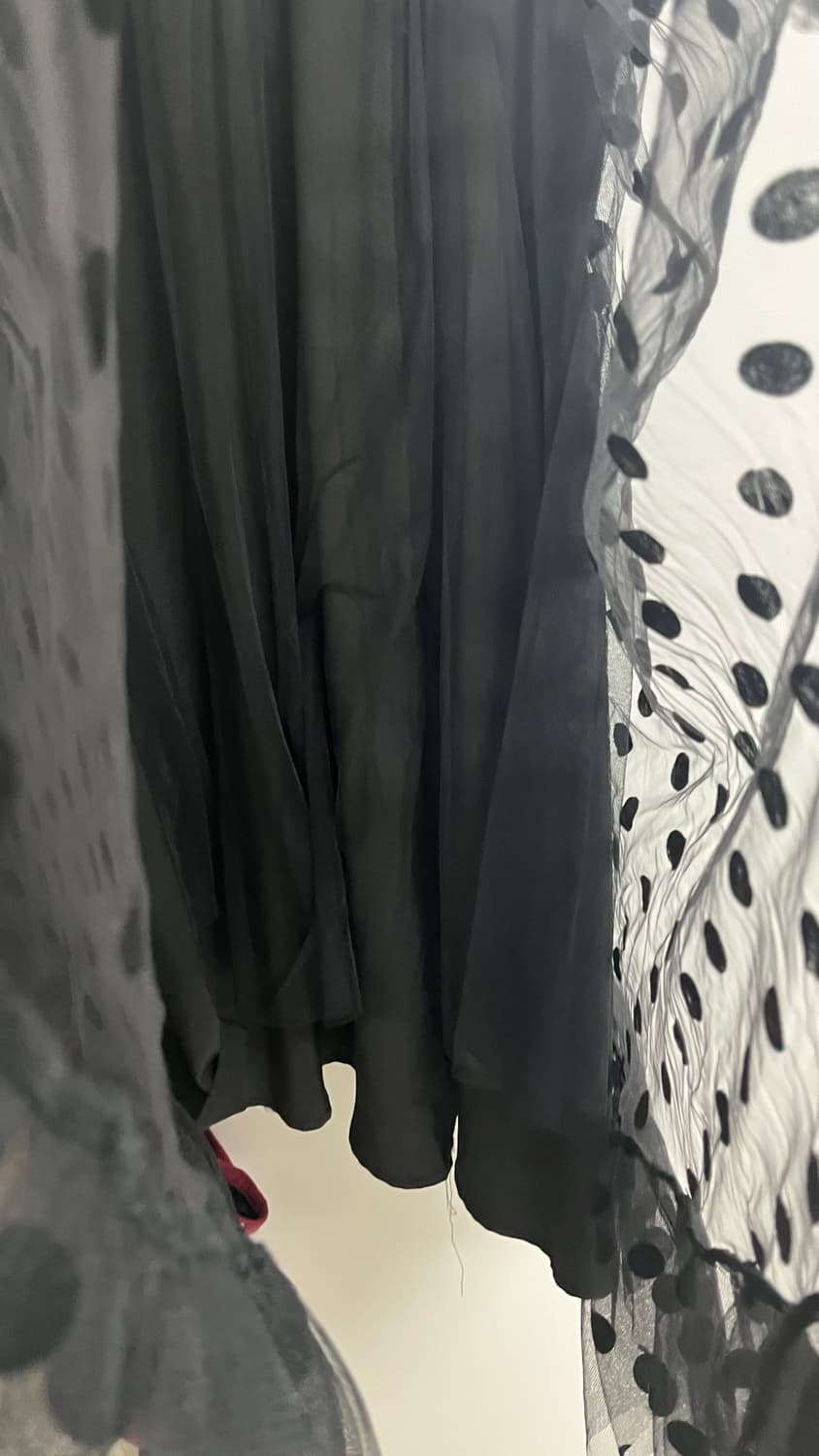 일본 빈티지) 땡땡이 롱스커트 상품이미지2