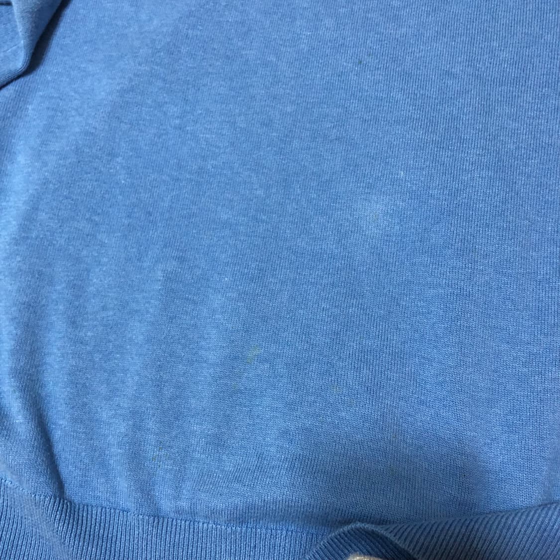 폴로 하늘 브이넥 니트 M 상품이미지2