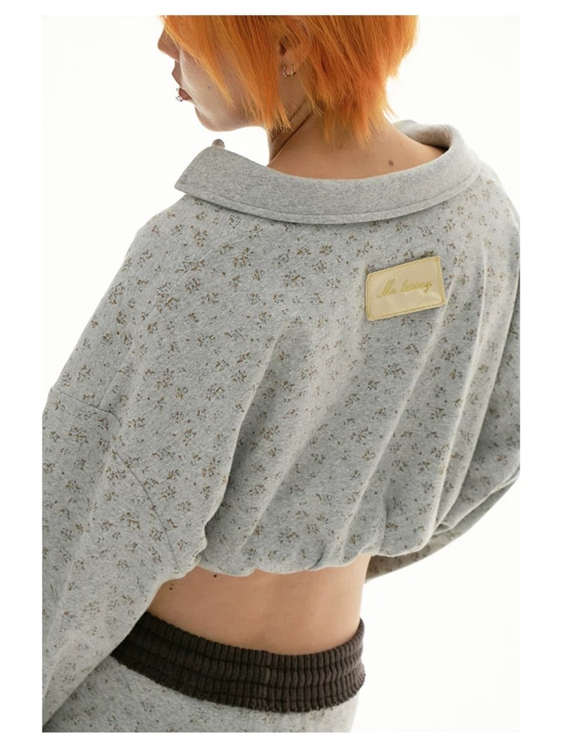 MOlacing 홈웨어 맨투맨 세트 상품이미지4