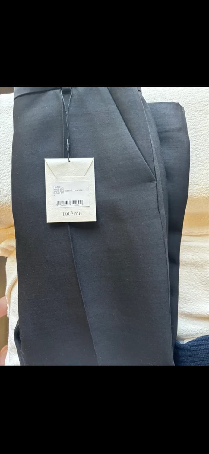 Toteme 토템 울실크 이브닝 트라우저 32 상품이미지5
