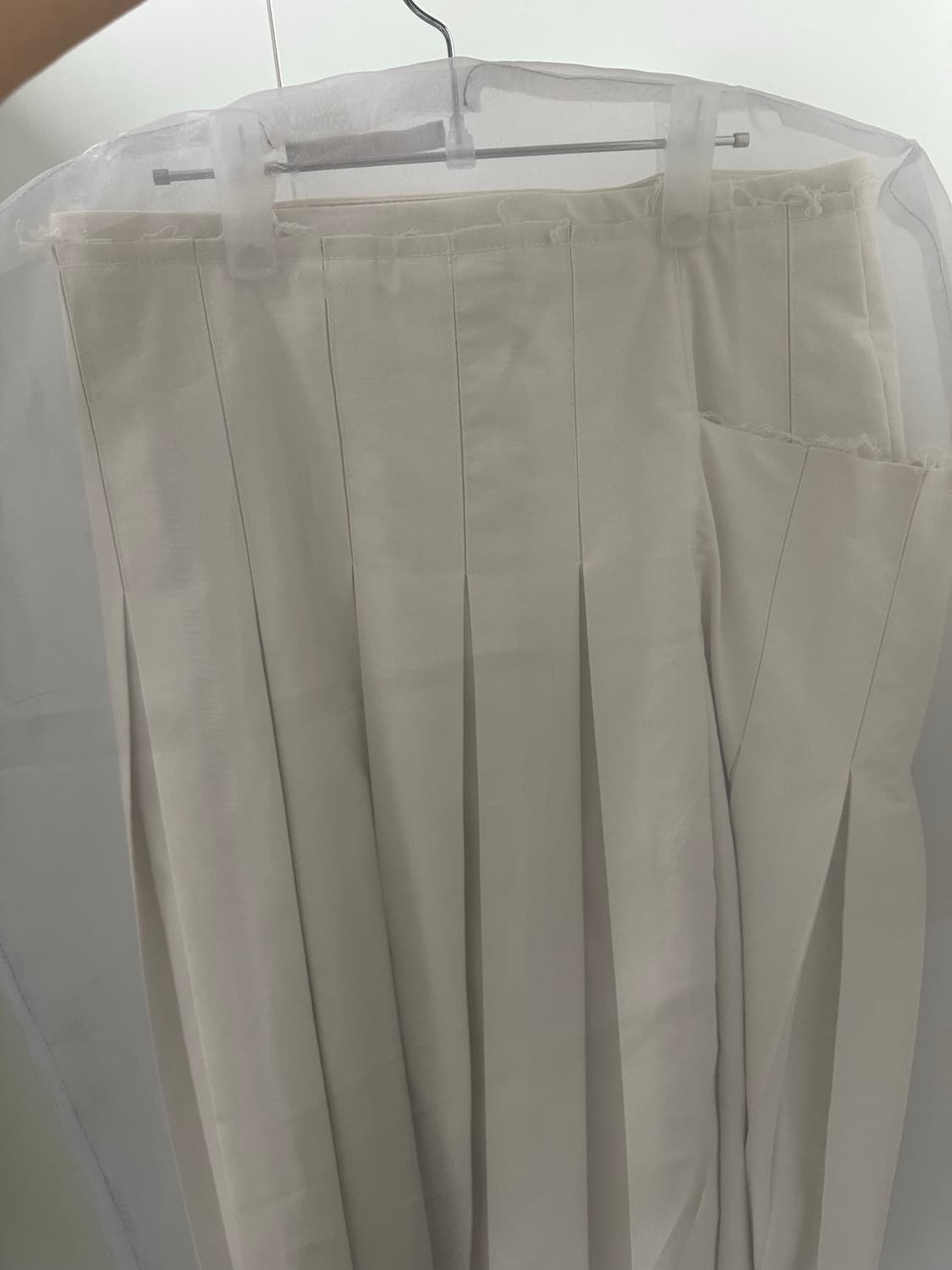 exclusive habitat unbalance pleats skirt 상품이미지2