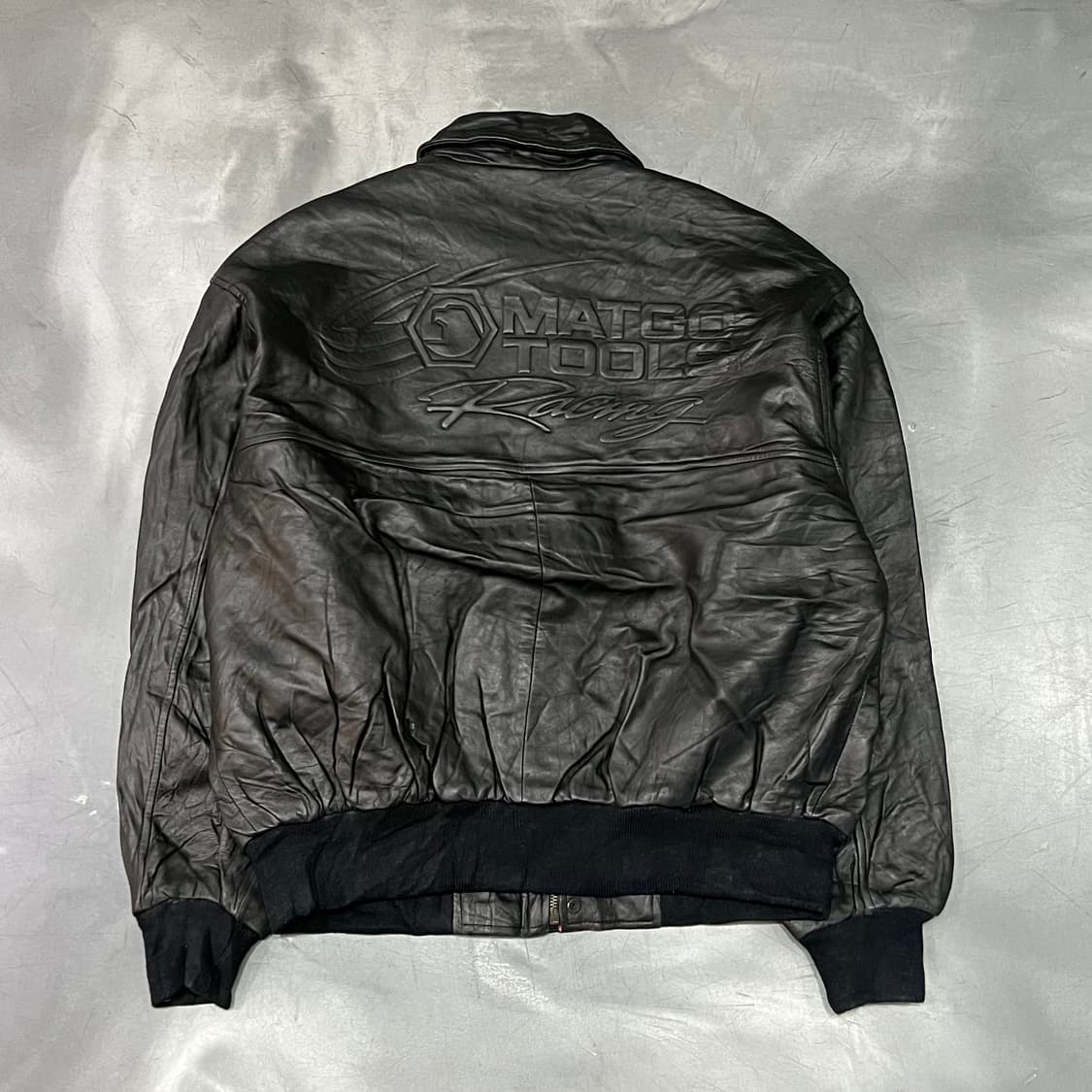  Excelled 레더 봄버 자켓 y15013 상품이미지2