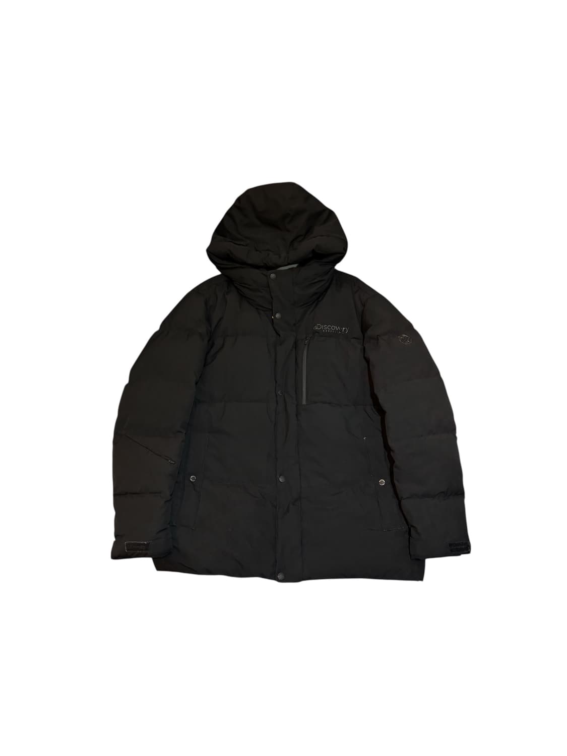 디스커버리 구스다운패딩 블랙 110사이즈 상품이미지1
