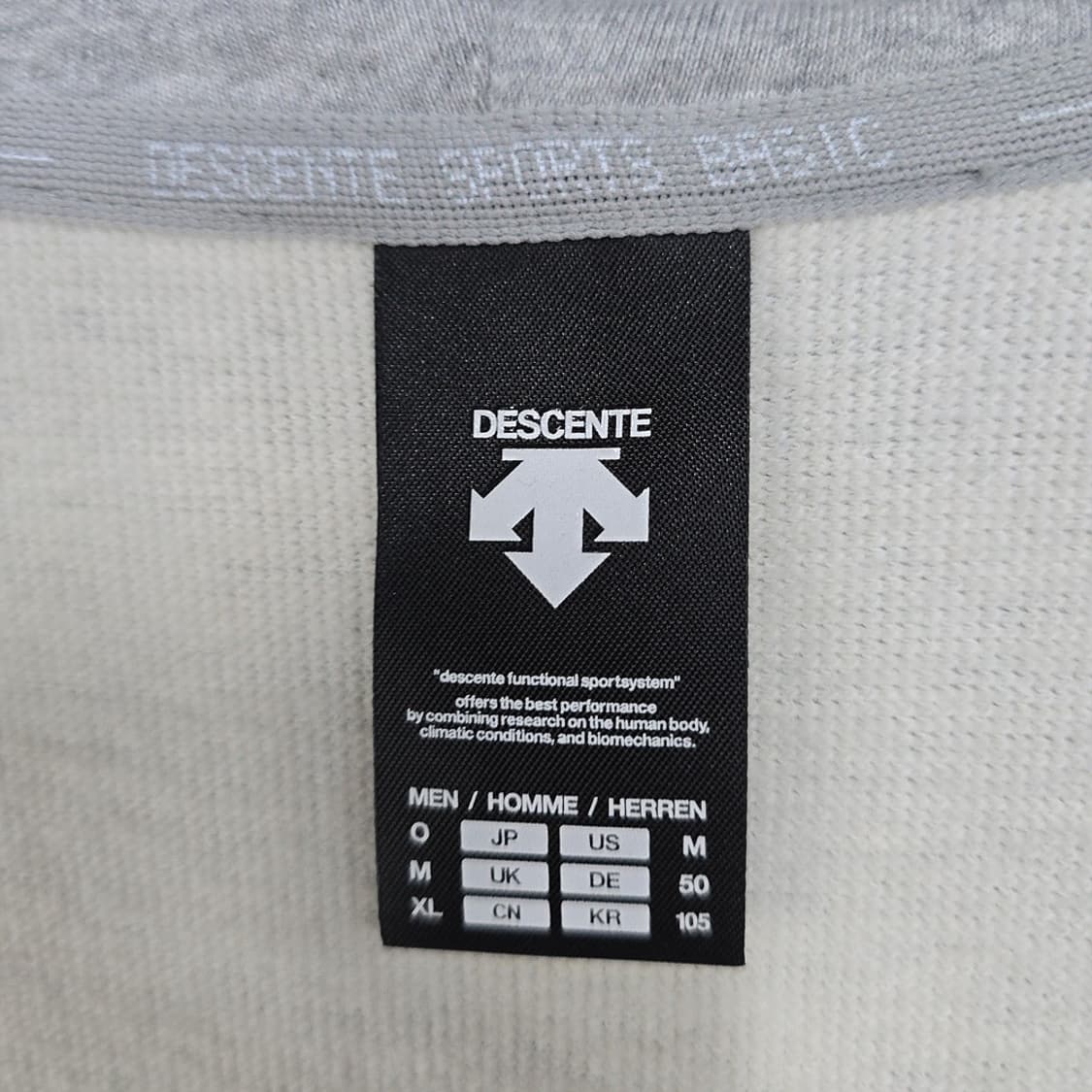 데상트(descente) 후드 집업 자켓105 상품이미지6