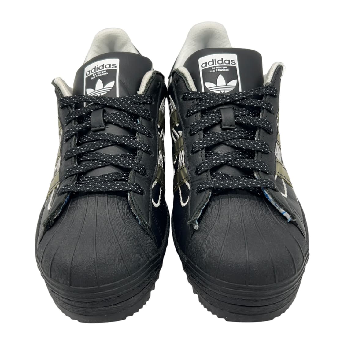 275 아디다스 x NSRC 슈퍼스타 리플 코어 블랙 트랜슬 상품이미지4