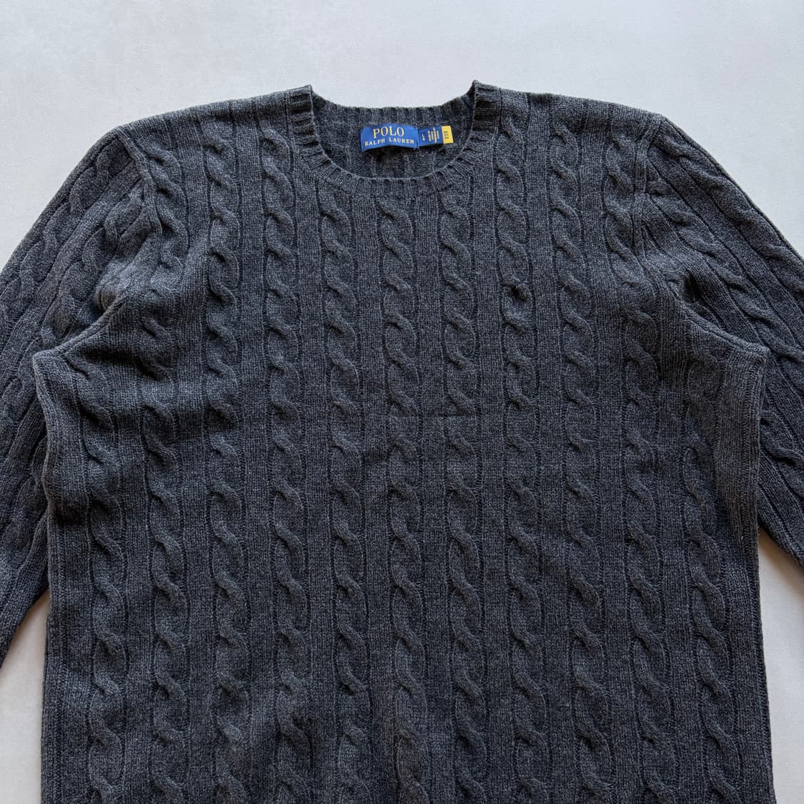 [L]폴로 랄프로렌 캐시미어 꽈배기 케이블 니트 상품이미지4