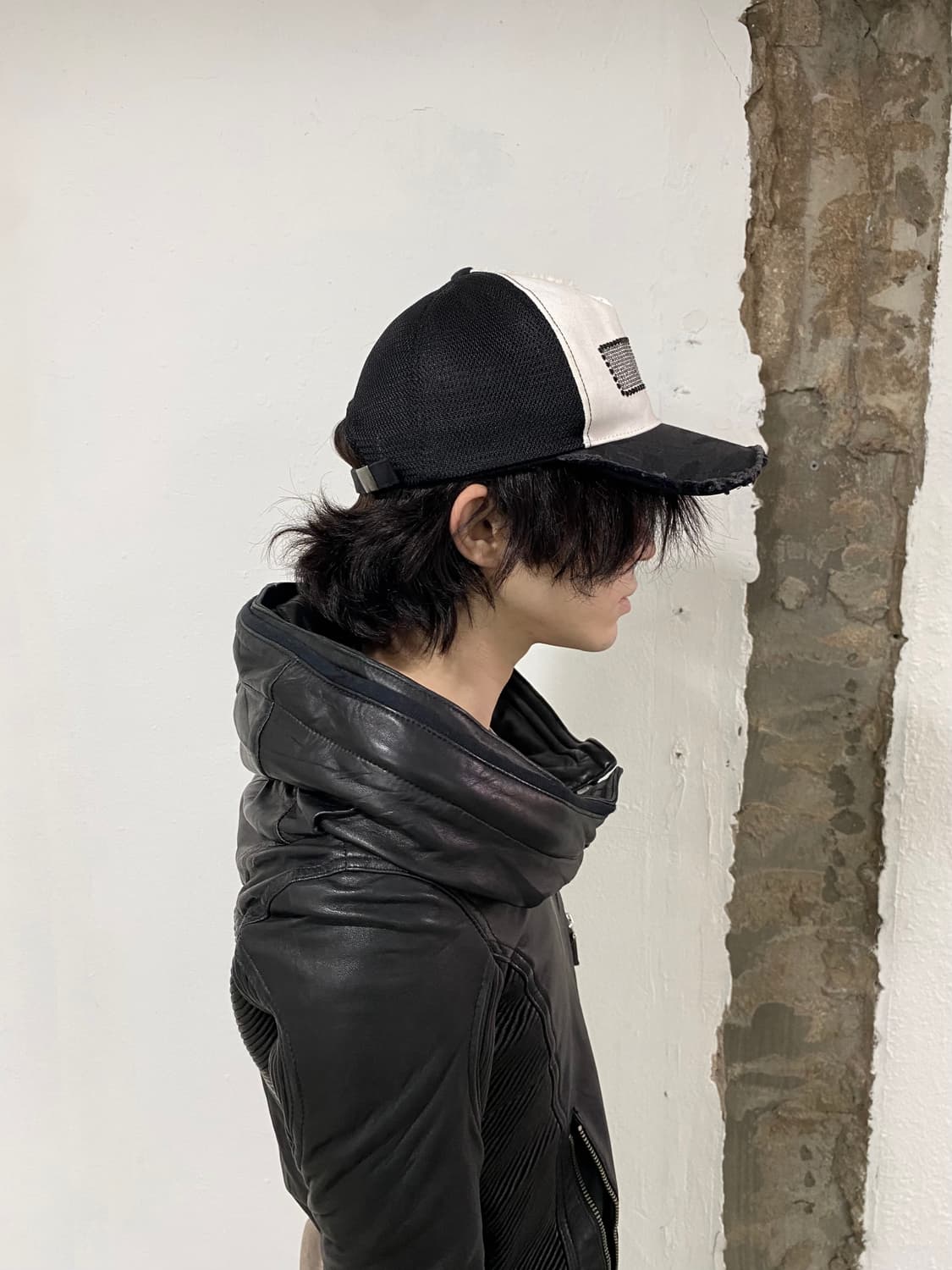 wjk 디스트레스드 매쉬 캡 상품이미지3