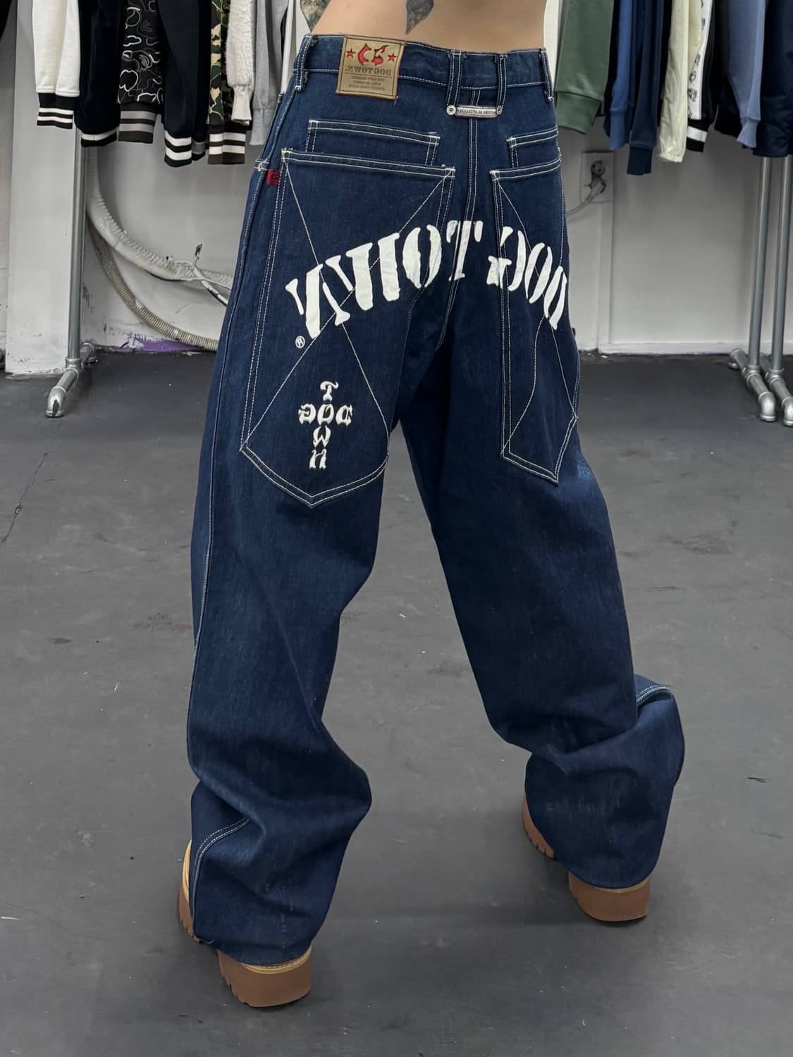 도그타운 백로고 올드스쿨 데님팬츠 상품이미지1