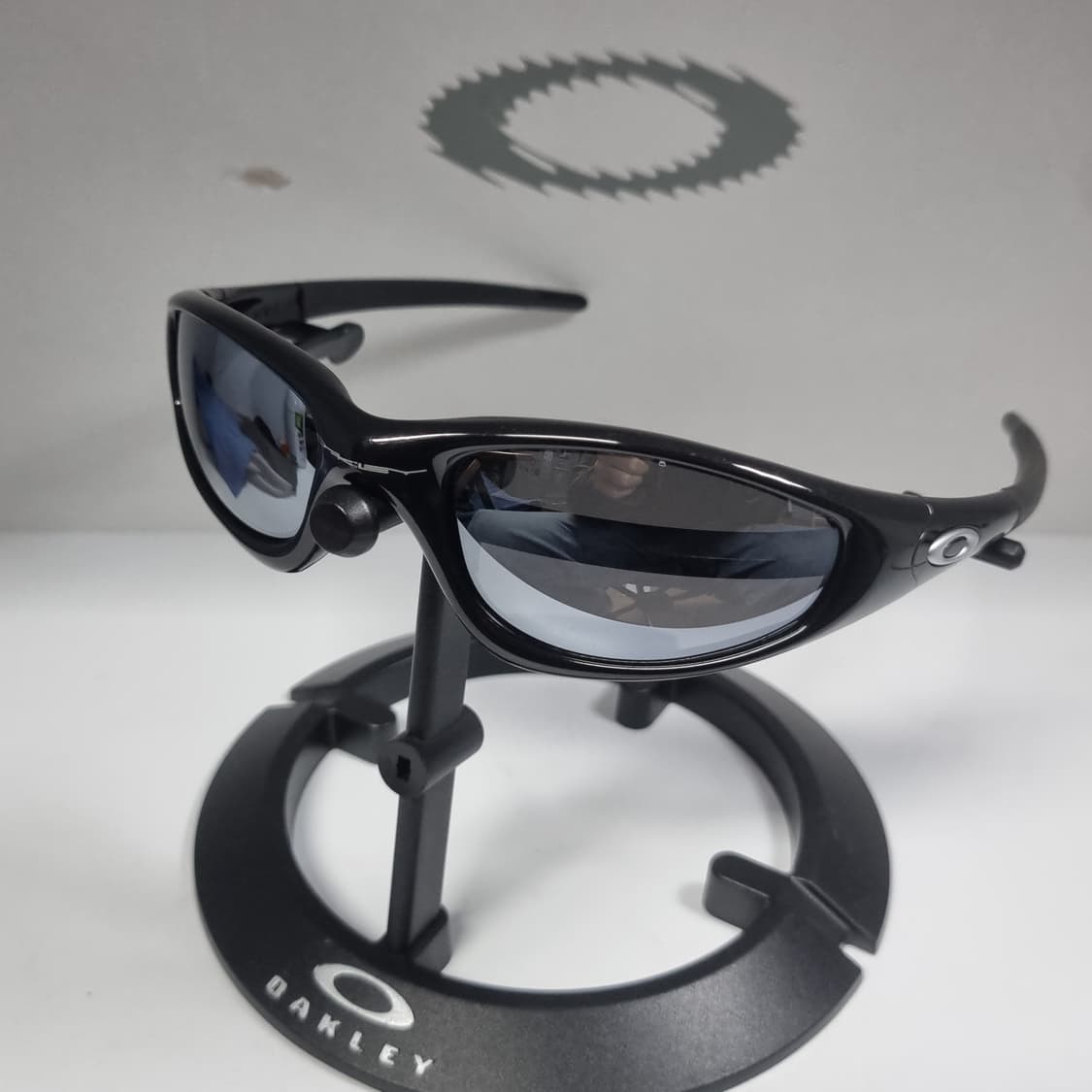 오클리 뉴스트레이트자켓 젯블랙 새렌즈 상품이미지2