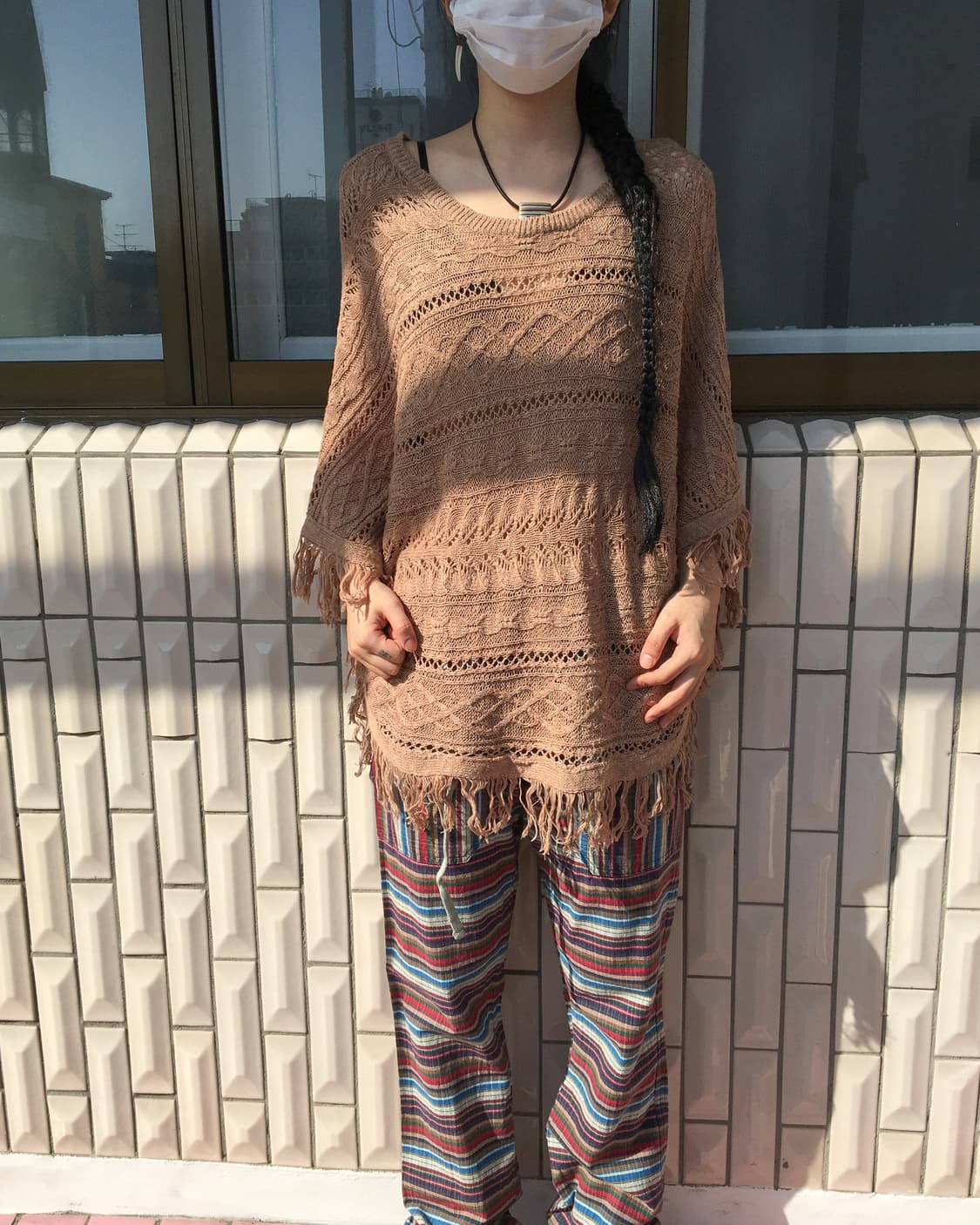 Fringe point cape 상품이미지6