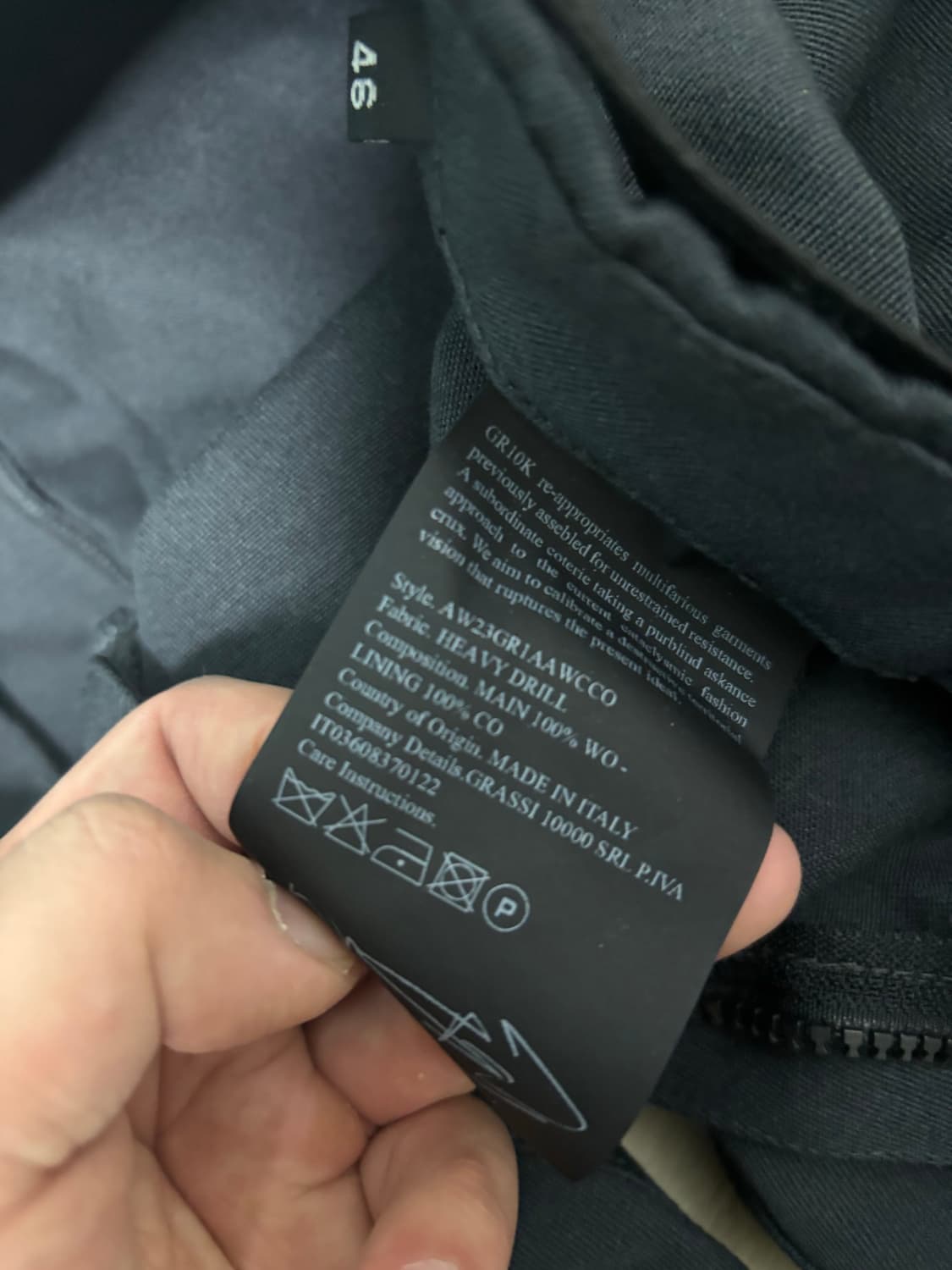 GR10K 팬츠 판매 (46사이즈) 상품이미지2