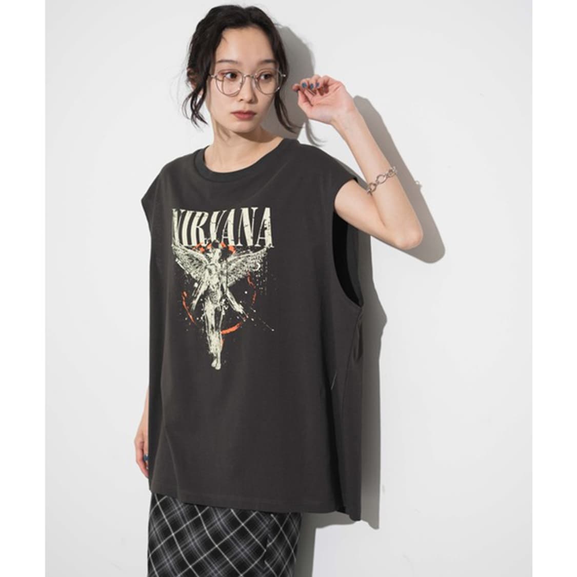 너바나 WEGO NIRVANA Sleeveless 상품이미지2