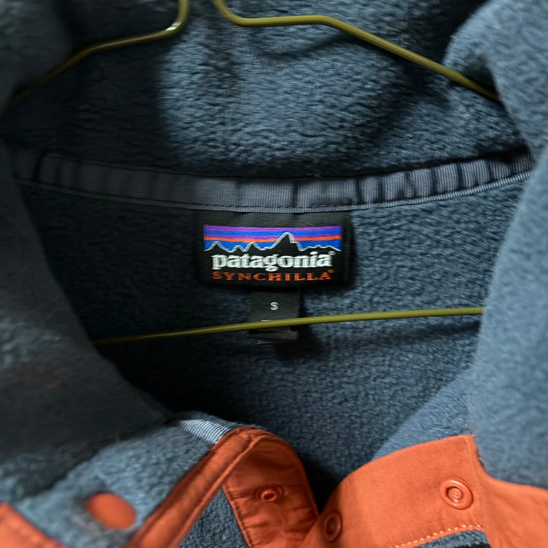 (S) 파타고니아 라이트웨이트 신칠라 스몰더 블루 버니쉬드 레드 상품이미지3
