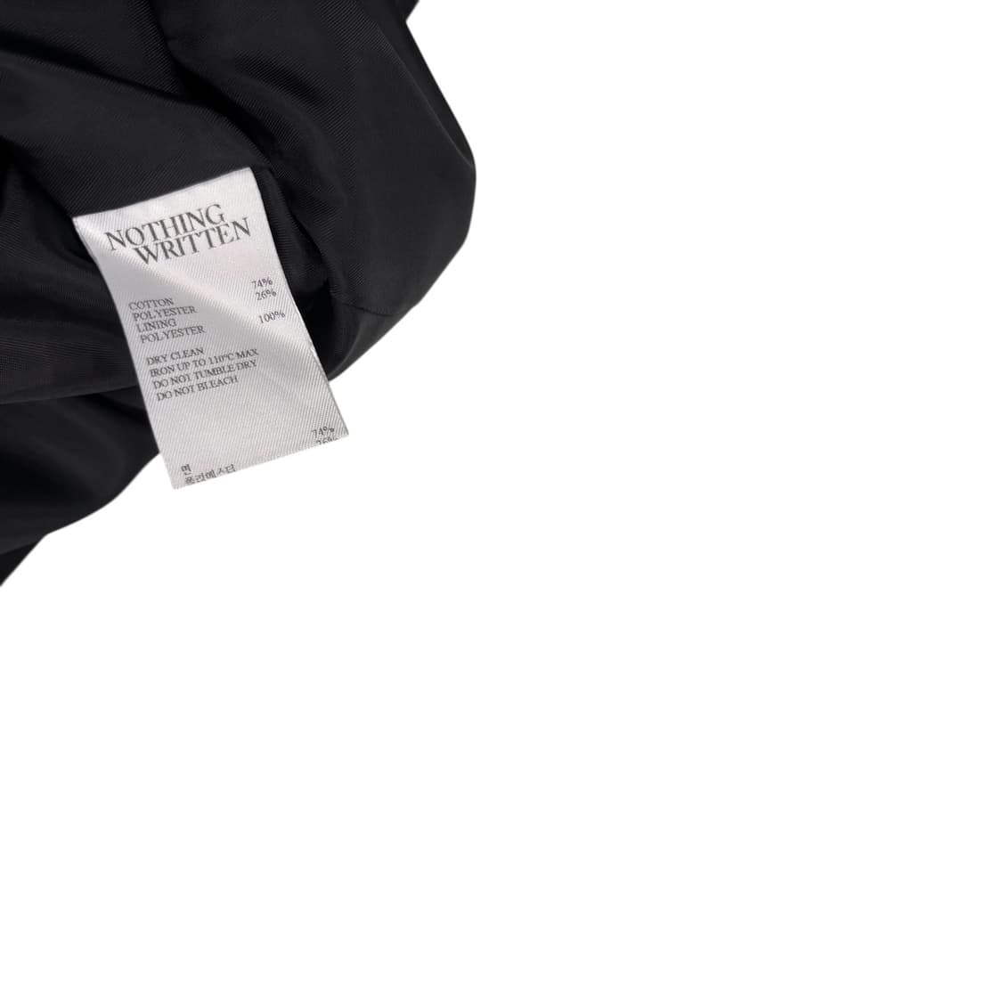 낫띵리튼 코튼 싱글 트렌치 코트 상품이미지4