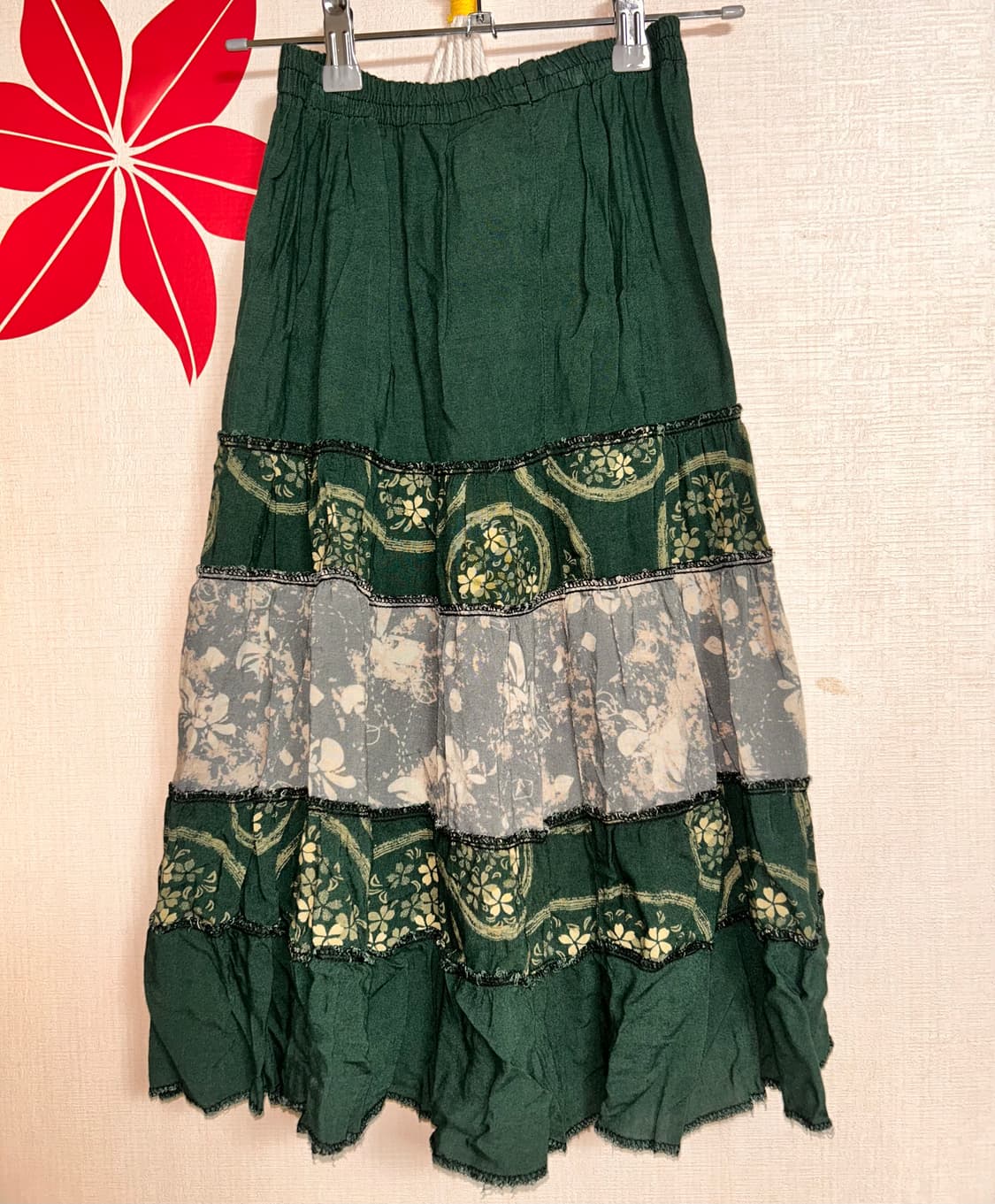 모리걸 오리엔탈 여름 하구미룩 스커트 skirt 상품이미지1