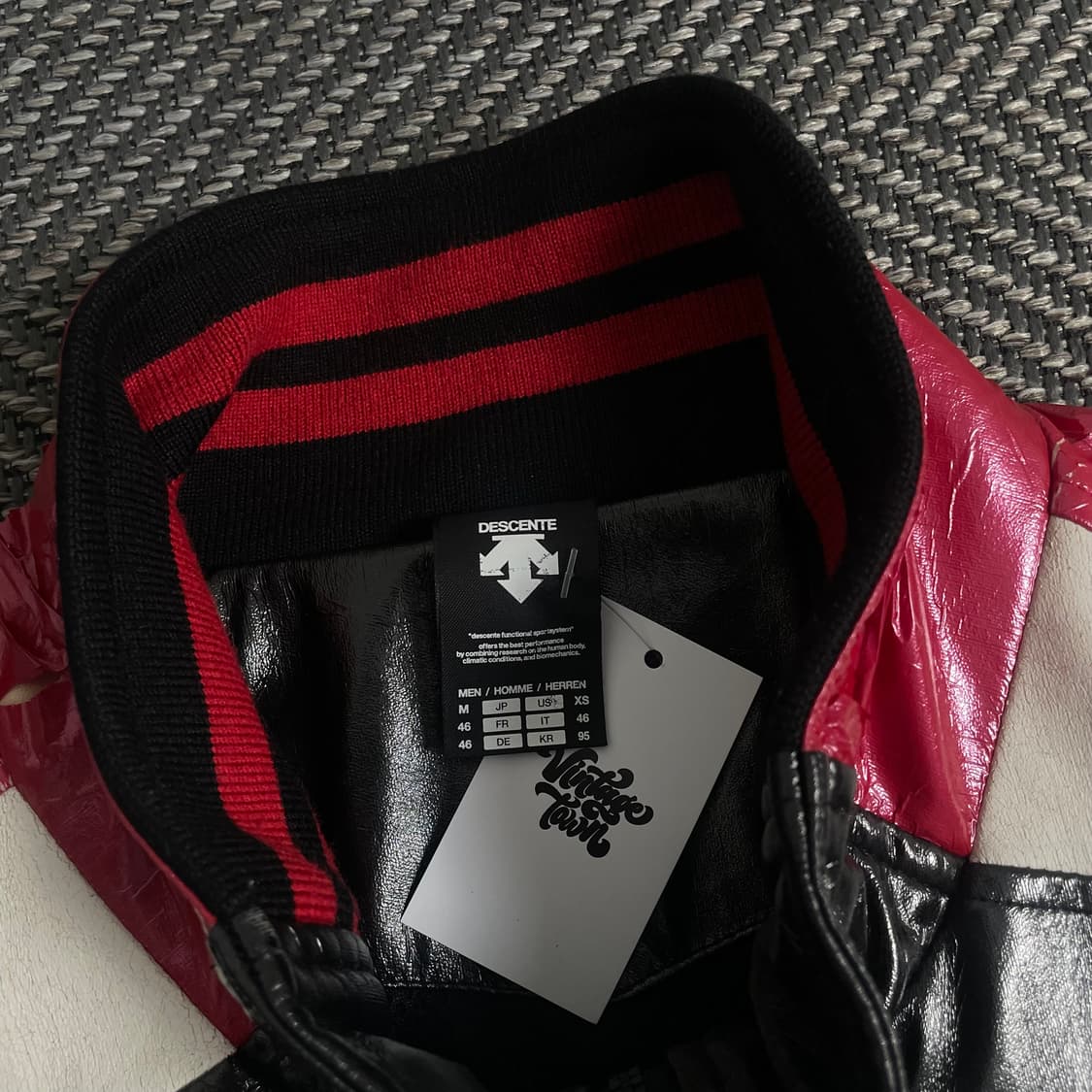 데상트 KBO Lg 트윈스 유광 바시티 자켓o 3513 상품이미지7