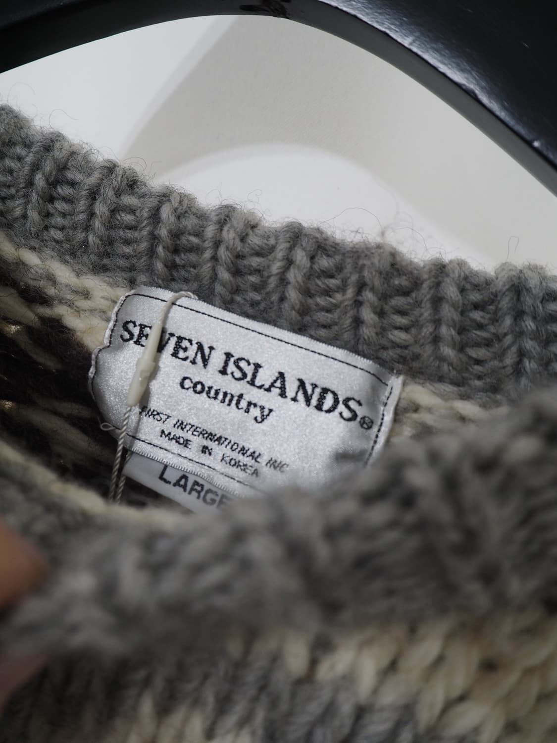 SEVEN ISLANDS heavy wool sweater  상품이미지5
