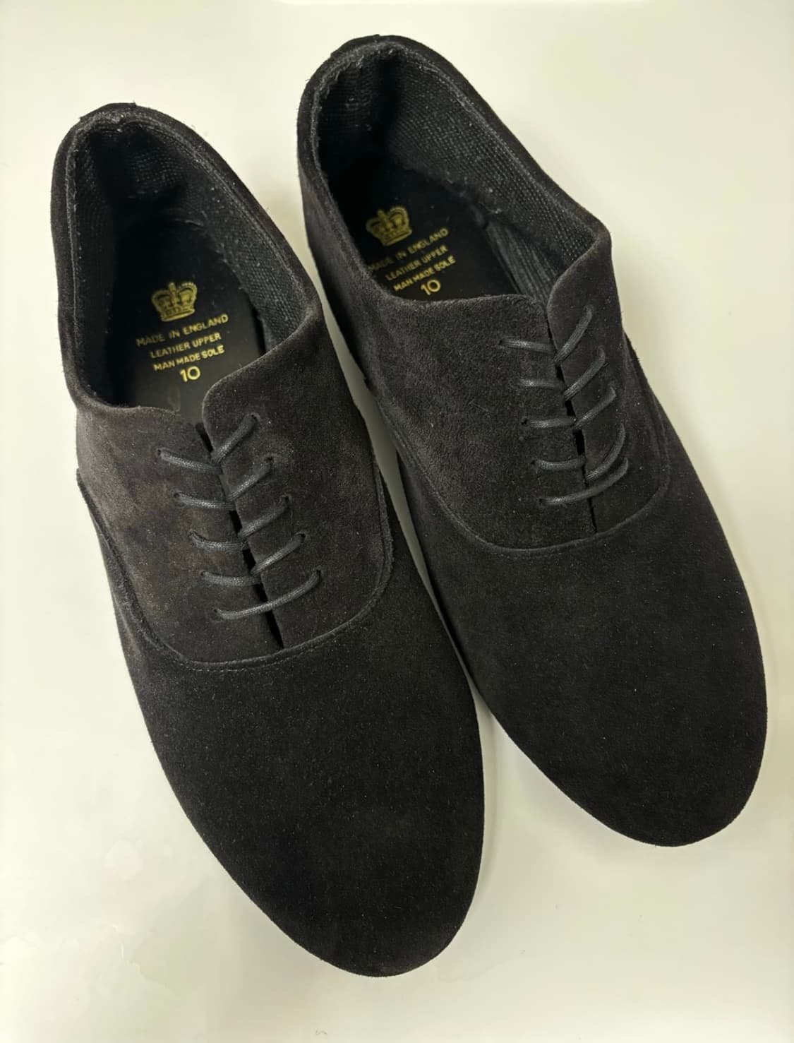 10 BEAMS CROWN 스웨이드 옥스포드 발레 슈즈 상품이미지3