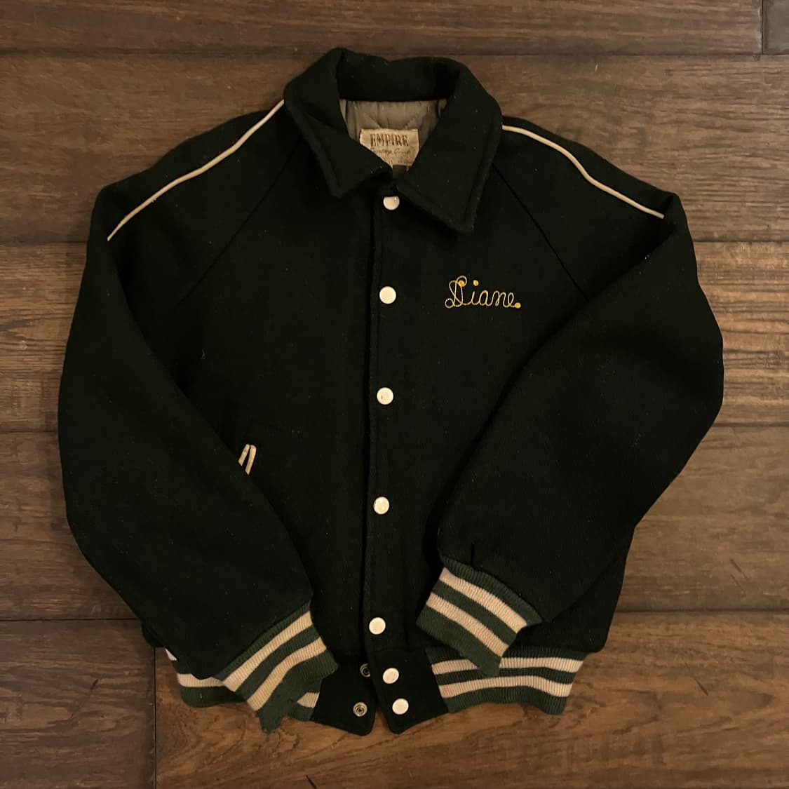 70‘s 엠파이어 퀸오브피스 바스켓볼 바시티자켓 95 상품이미지1