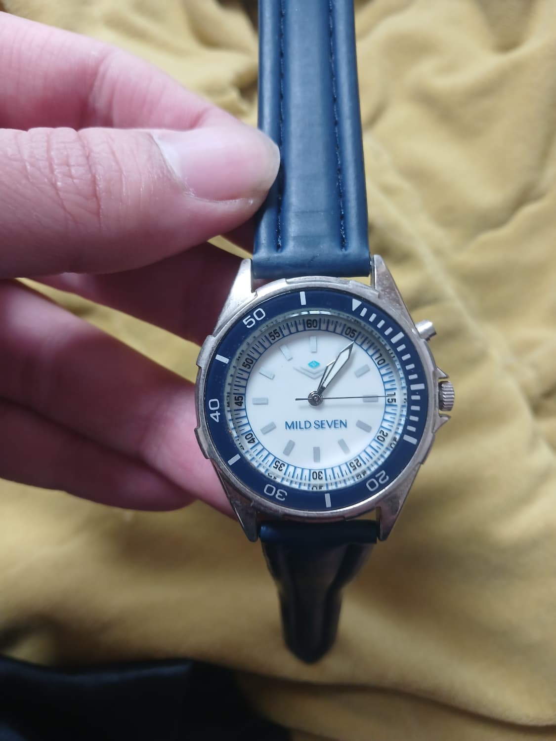 마일드세븐 빈티지 시계 네이비  상품이미지1