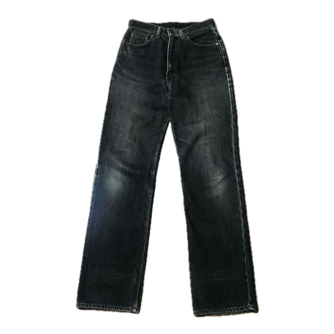 90‘s Japan 리바이스 519 흑청 데님진 상품이미지2