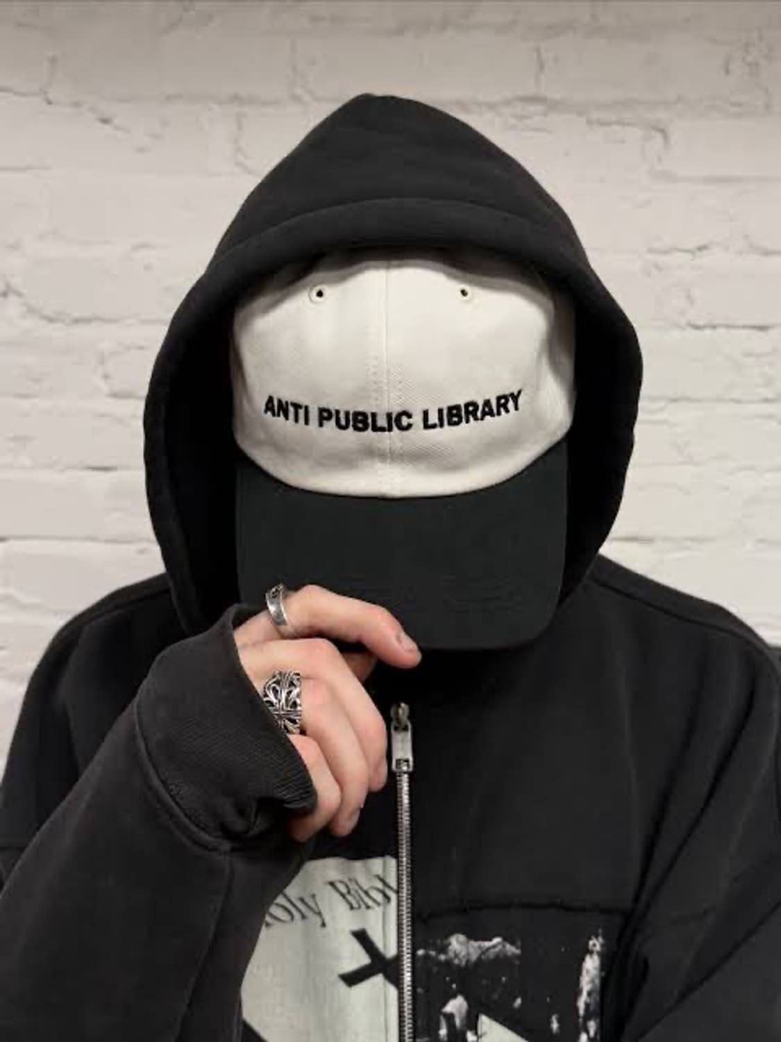 Erd anti public library 모자 상품이미지1