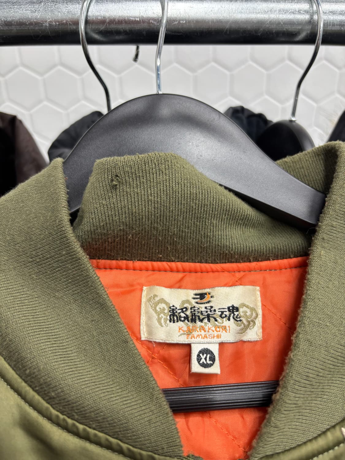 카라쿠리 타마시 오리엔탈 MA-1 자켓 상품이미지9