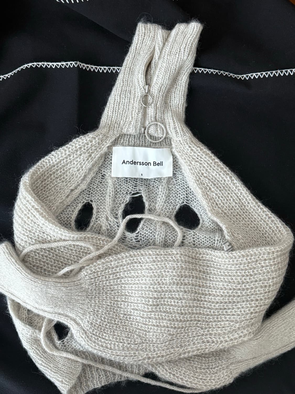 앤더슨벨 모헤어 니트 상품이미지1