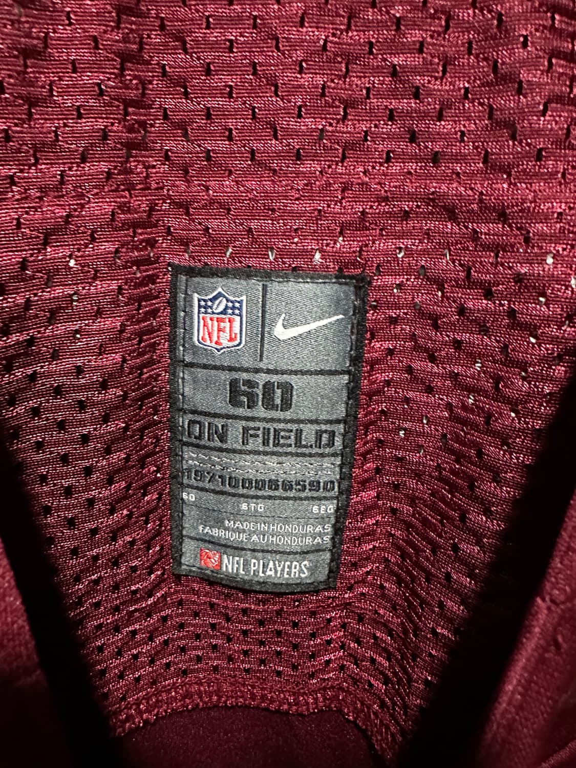 새제품 나이키nfl 그리핀 풋볼져지 상품이미지5