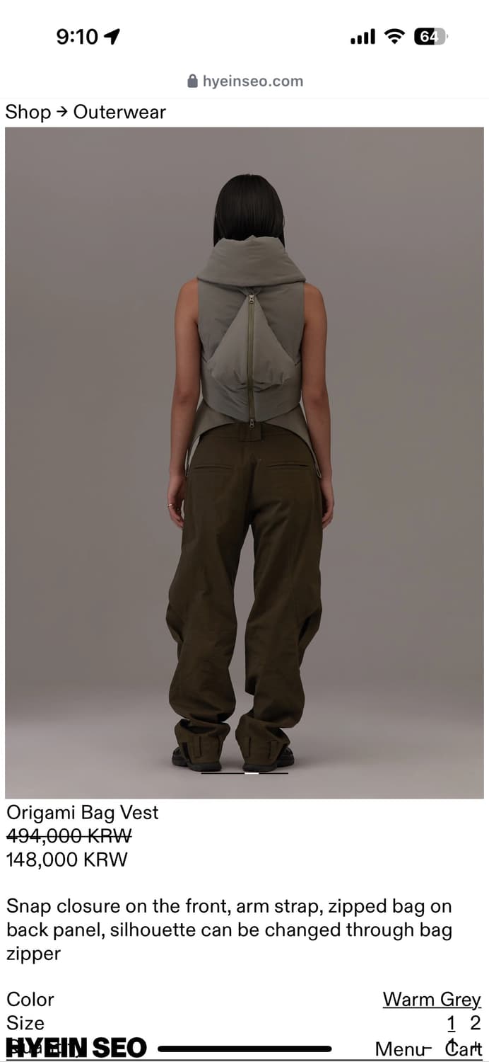 혜인서 오리가미 백 베스트2 상품이미지2