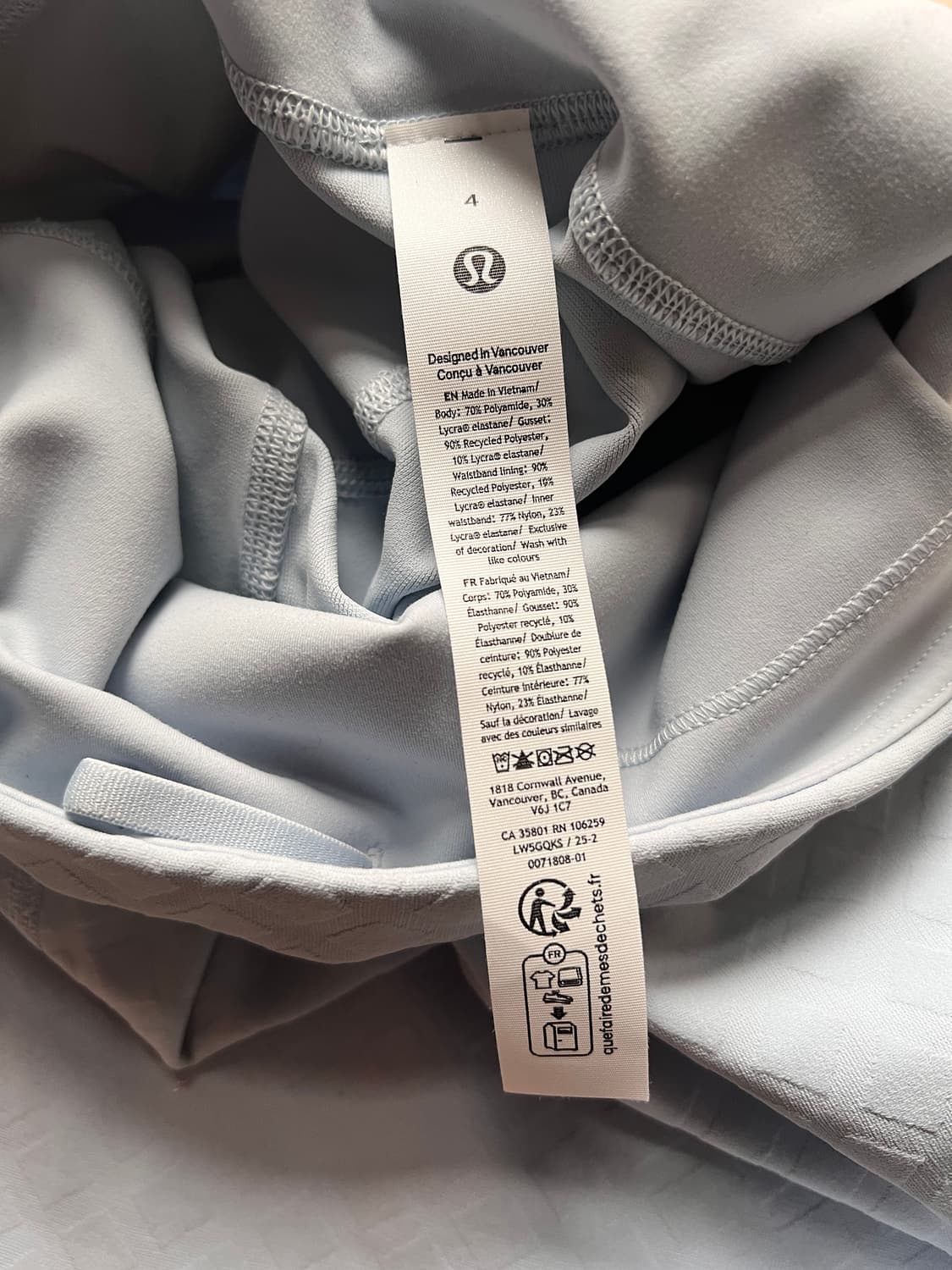 룰루레몬 3D 자가드 다이아몬드 레깅스 25” 상품이미지9