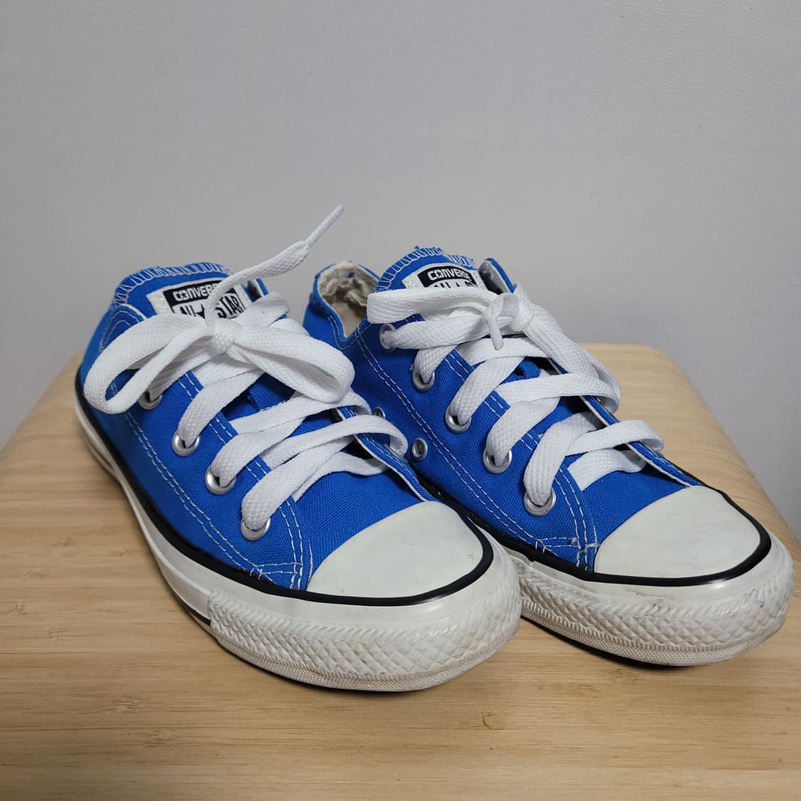 (220) CONVERSE 컨버스 올스타 로우 블루 스니커즈 운동화 상품이미지2