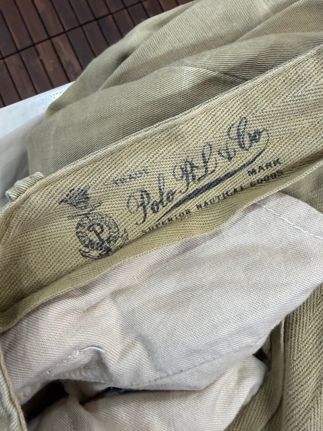 폴로 랄프로렌 스트레이트 치노 팬츠 (36) 상품이미지3