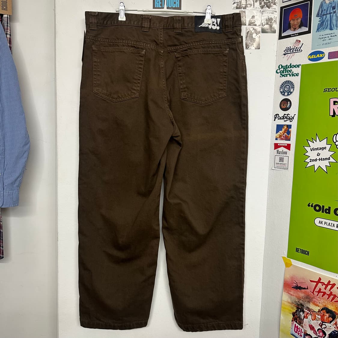 폴라스케이트 93데님 ‘다크브라운‘ 상품이미지6