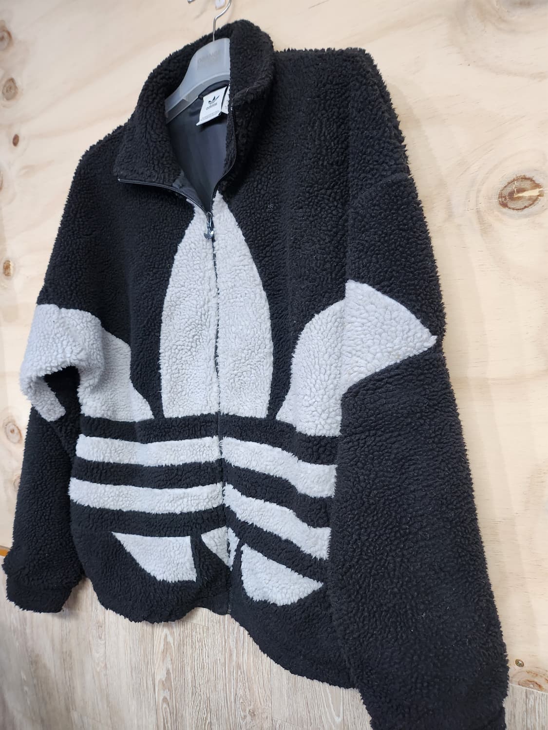 447) 아디다스 빅트레포일 셰르파 뽀글이 자켓 상품이미지3