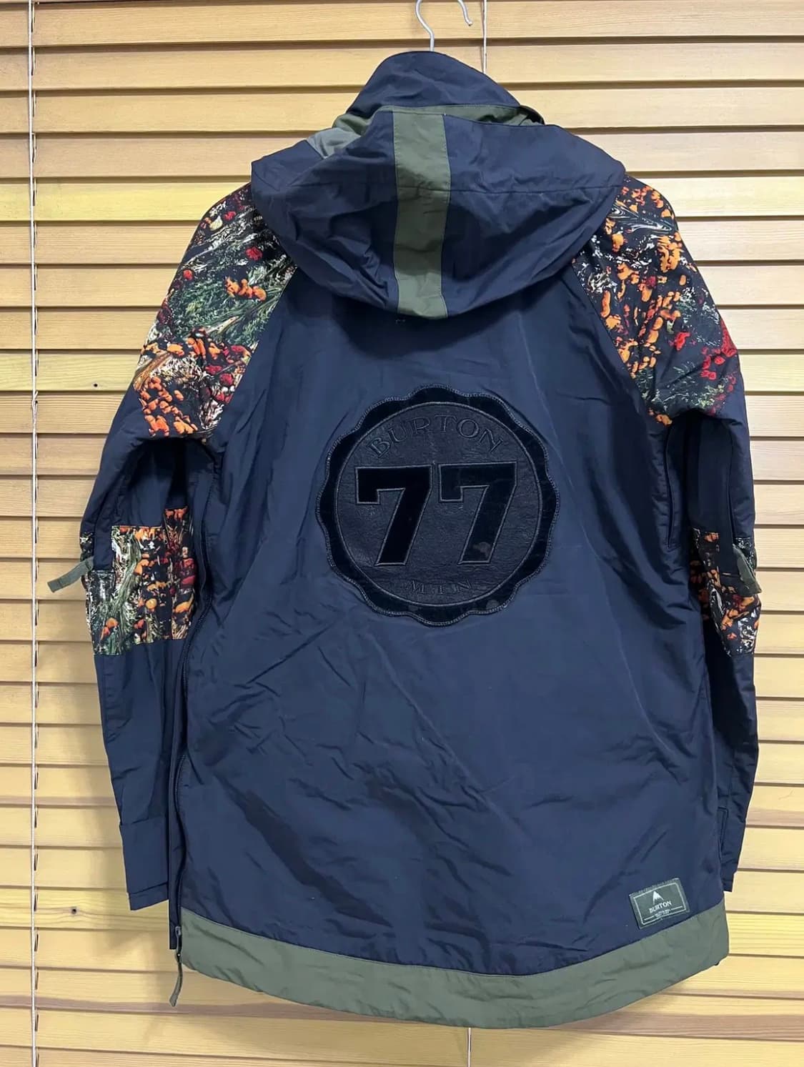 버튼 남성 기능성스키자켓 아노락후드점퍼 스키복상의 상품이미지3